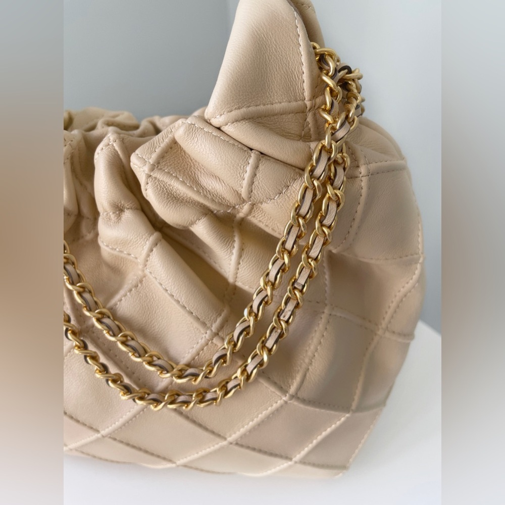Tory Burch Mini Fleming Soft Hobo Bag | New - Picture 10 of 16